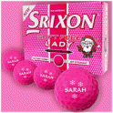 Pink Christmas Golf Ball Pack