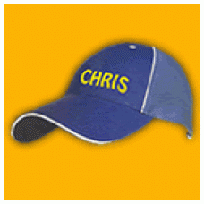 Personalised Brushed Chino Twill Hat - with high tech mesh
