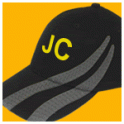 Personalised Brushed Heavy Cotton Hat - with tyre tracks 
