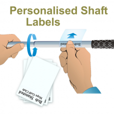 Shaft Labels Super Clear Extra