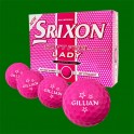 Passion Pink Personalised Srixon Golf Balls