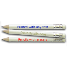 Golf Pencils with Erasers